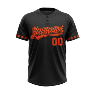Ropa Deportiva Personalizada de Secado Rápido, Uniformes de Béisbol de Alta Calidad 100% Poliéster con Dos Botones - Product Image 2