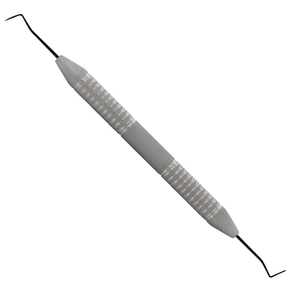 เครื่องมือตรวจวินิจฉัยทางทันตกรรมหัวตรวจสแตนเลสสีดำ2หัว - Product Image 3