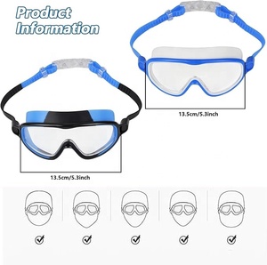 Gafas de Natación Personalizadas de Alta Calidad con Correa de Silicona Ajustable, Ecológicas, Impermeables, Antivaho y con Protección UV Profesional - Product Image 5