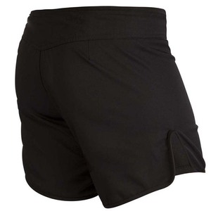 Shorts Negros de MMA para Mujer, Corte Regular, Material de Poliéster que Absorbe la Humedad, Shorts de Boxeo, Nueva Llegada - Product Image 6