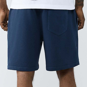 Shorts Bermuda en Coton Uni pour Homme avec Cordon de Serrage, Taille Mi-Haute, Poches, Respirant, Style Tricoté - Product Image 2