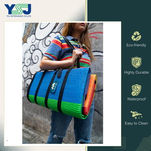 Tapis pliable en polypropylène 100% de qualité supérieure, design moderne, exportateur d'origine Thaïlande, pour pique-nique/plage/extérieur - Product Image 3