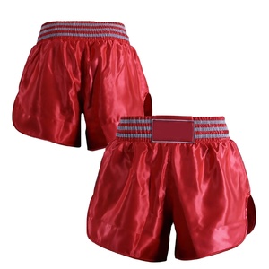 Pantalones Cortos de Boxeo Elásticos a Rayas con Logotipo OEM Personalizable en Varios Colores para Adultos Unisex 2023 - Product Image 1