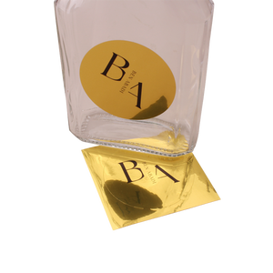 สติกเกอร์ไวนิลสีทองแบบกำหนดเองสำหรับขวดซอสพริก น้ำผึ้ง แยม ฉลากบรรจุภัณฑ์ของขวัญ - Product Image 6