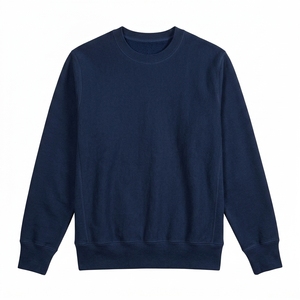 เสื้อสเวตเชิ้ตคอกลมแบบยูนิเซ็กซ์ น้ำหนัก 320 กรัม คุณภาพสูงสำหรับผู้ชาย สีพื้น พร้อมดีไซน์ป้ายสั่งทำพิเศษแบบคมชัด - Product Image 5
