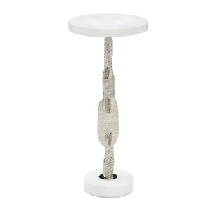 Mesa de cóctel de aluminio de alta calidad con diseño de pájaros, mueble de primera calidad con detalles metálicos, mesa auxiliar para el hogar, hotel, vino y bebidas, latón. - Product Image 2