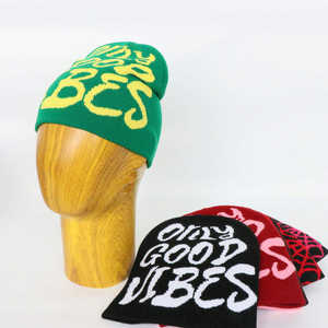Bonnets en tricot Y2K Streetwear pour hommes et femmes, avec votre propre logo imprimé, chauds pour l'hiver, tendance, de haute qualité, style cool. - Product Image 6