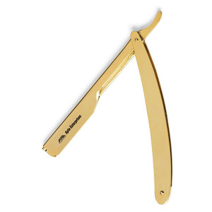 Navaja de Barbero al por Mayor Golden Knight, Resistente al Óxido, Acero Inoxidable de Grado Quirúrgico, Acabado Duradero - Product Image 4