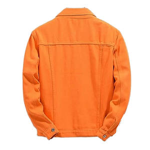 Veste en jean vintage pour homme, hiver, avec détails en strass et boutons, tendance, vêtement d'extérieur, 100% coton - Product Image 2