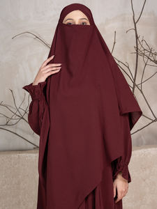 Nouvelles robes pour femmes, best-sellers : Abaya brodée, hijab, robe musulmane, kimono, robe longue ample à manches longues, ensemble Abaya arabe de Dubaï pour l'Aïd. - Product Image 6