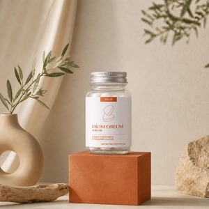 [FROM OREUM] Pasta de Dientes Sólida para Hoteles, Sabor Mandarina de Jeju, 60 Tabletas para Baños de Huéspedes - Product Image 1