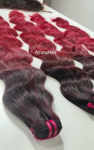 ผมต่อแบบออมเบร บอดี้เวฟ เกรดพรีเมียม ผมแท้เวียดนาม รีมี่  ผู้จำหน่ายขายส่ง - Product Image 5
