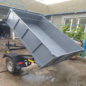 Hydraulic <b>Farm</b> <b>Trailer</b> With Strong Steel Body And Easy Tipping System For Fast Loading And Unloading Of Agricultural Materials - Product Image 4