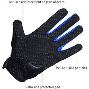 Guantes de Motociclismo, Protección Completa para los Dedos, Guantes de Carreras Transpirables Antideslizantes, Guantes Tácticos para Motocicleta y Ciclismo - Product Image 3
