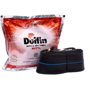 Cámara de Aire de Goma Butilo Negra de Excelente Calidad del Fabricante Indio DOLFIN, Tamaño 2.25-16/17, Precio al por Mayor - Product Image 2