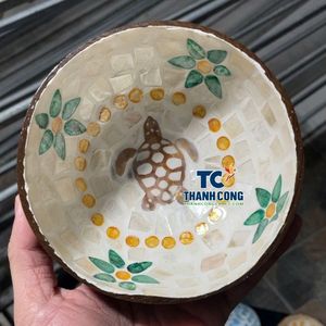 Mejor Precio, Tazones Hechos a Mano con Cáscara de Coco, Venta al por Mayor, Ecológicos, Tropicales, de Vietnam, Oferta Especial - Product Image 1