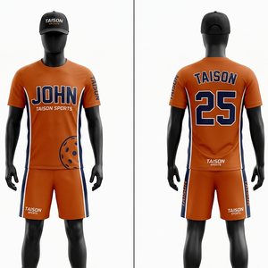 Uniforme de Floorball en Polyester Interlock 180 GSM Bleu et Blanc avec Panneaux Personnalisés par Sublimation du Logo de l'Équipe - Product Image 6