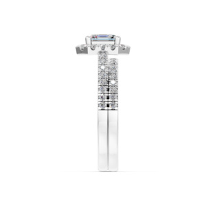 Anillo de Plata 925 con Diamante de Laboratorio para Mujer, Certificado IGI, RJC, ODM, OEM, Fabricante de Joyería Fina Ética, Venta al Por Mayor E201012_WB300884 - Product Image 3