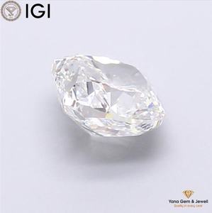 เพชรทรงสี่เหลี่ยมคุชชั่น 2.01 กะรัต พร้อมใบรับรอง IGI สี F ความสะอาด VVS2 เพชร CVD ที่ปลูกในห้องปฏิบัติการ เหมาะสำหรับเป็นของขวัญแหวนแต่งงาน - Product Image 5