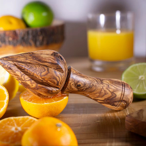 Wooden Manual Lemon <b>Reamer</b> Juicer Dishwasher Safe Kitchen Accessory - Product Image 1