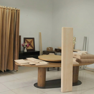 Modern Cabinet Top Mango Hardwood Plywood Durable Furniture Part Vietnam MDF Core <b>Veneer</b> Faced Smooth Surface Panels - Product Image 1