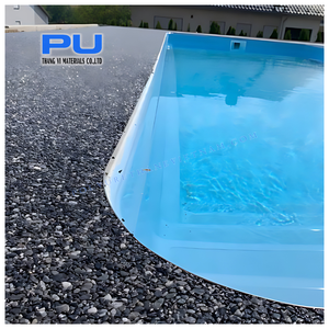 Adhesivo epoxi de resina de carpeta de PU de alta calidad para la construcción, piedras de pavimentación de piedra mixta, piscinas, pasarelas, jardines - Product Image 3