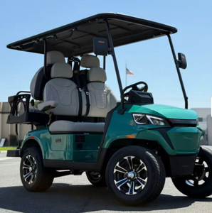 Voiture de golf électrique au lithium 72V avec éclairage LED et tableau de bord numérique - Product Image 1