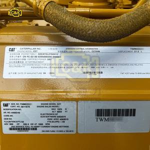 Nouveau moteur C27 d'origine 440-0240 pour Atlas <span class=keywords><strong>Pit</strong></span> Viper 271 596,5 kW 1800 tr/min, moteur C27 4400240 d'origine pour Epiroc DM75 - Product Image 5