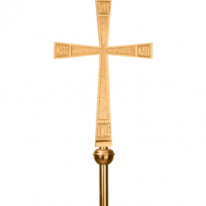 Metal Made Bishop's Blessing Crucifix Eco-friendly Customizable Custom Color Offset Printing Christian Catholic Church Crucifix - Product Image 5