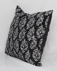 Fundas de cojín de sofá tradicional de algodón 100% indio hechas a mano nueva funda de almohada acolchada Kantha étnica estampado índigo tiro hecho a mano - Product Image 1