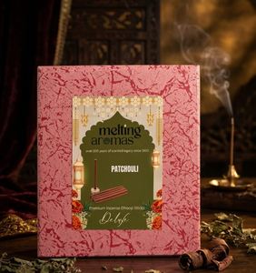 Patchouli <b>Incense</b> Sticks Premium Dhoop Aromatherapy <b>Incense</b> for Home Meditation Ritual Gift <b>Box</b> - Product Image 1