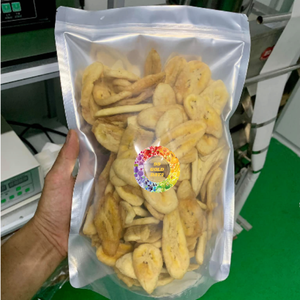 Chips de banane naturelles croustillantes en tranches, fabricant vietnamien, sucrées et croustillantes, procédé VF, 99 Gold Data, export en vrac, fournisseur OEM - Product Image 1