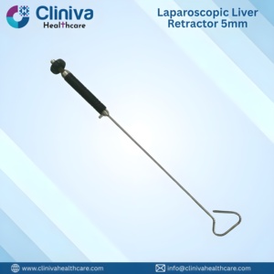 <b>Laparoscopic</b> Liver Retractor 5mmx330mm Manual <b>Laparoscopic</b> <b>Instruments</b> Surgical <b>Instrument</b> Set - Product Image 1