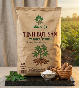 Sacos de Papel Kraft Biodegradables con Logotipo Personalizado de 10 kg y 25 kg, con Parte Superior Abierta, para Envasar Alimentos en Polvo, Almidón de Tapioca y Harina - Product Image 1