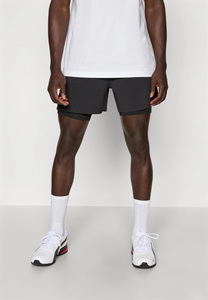 Shorts de sport respirants à double couche avec logo personnalisé, pour la course à pied et l'entraînement en salle de sport, fabricant premium - Product Image 2