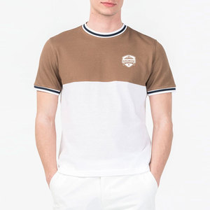 Créez votre propre logo, t-shirt personnalisé pour homme, col rond, manches courtes, tissu polyester/coton écologique et respirant, haute qualité, coupe classique - Product Image 1