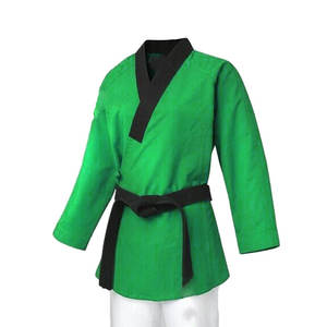 Uniforme de Karate Unisex de la Mejor Calidad, 100% Algodón, Transpirable, Ligero, de Secado Rápido, Último Diseño, 2 Conjuntos MOQ - Product Image 3