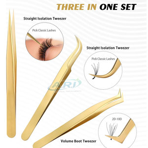 Pinzas para Pestañas Duraderas para Maquillaje de Salón y Cuidado Personal, Pinzas para Pestañas para una Aplicación Rápida y Precisa - Product Image 2