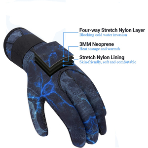 Gants de plongée professionnels respirants de couleur unie, améliorant les performances, vente en gros, bon prix - Product Image 3