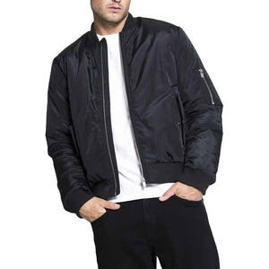 แจ็คเก็ตวิซาร์ดคุณภาพสูง ปักโลโก้ได้ตามต้องการ สไตล์เท่ห์ แจ็คเก็ตวิซาร์ดขนแกะสำหรับฤดูหนาว แจ็คเก็ตเบสบอลทรงบอมเบอร์สำหรับผู้ชาย - Product Image 2