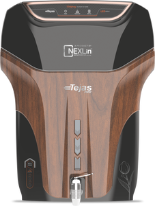Purificateur d'eau alcaline TEJAS PRO BLACK WOODEN RO avec affichage numérique, réservoir de 13 litres, technologie cuivre-zinc alcaline - Product Image 2
