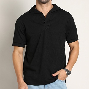 Chemise pour homme en coton mélangé tricoté à manches courtes, super douce, de haute qualité, écologique, imprimée vintage, vente en gros Bangladesh - Product Image 4