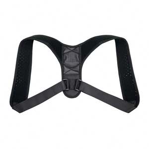Corrector de Postura Profesional Ajustable, Cinturón de Soporte Lumbar con Cierre de Gancho y Bucle para Adultos, Soporte Lumbar Flexible para Todas las Estaciones - Product Image 1