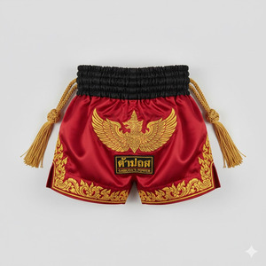 Shorts de boxe Muay Thai professionnels, extensibles, confortables, design personnalisé, vente en gros, sur mesure, légers et respirants - Product Image 2