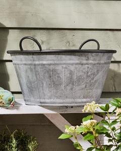 Round Planter <b>Tub</b> with Handles Beautiful round planter - Product Image 4