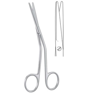 Fomon กรรไกรผ่าตัดด้วยมือทำจากสเตนเลสสตีลมีลักษณะเป็นมุมทื่อ - Product Image 1