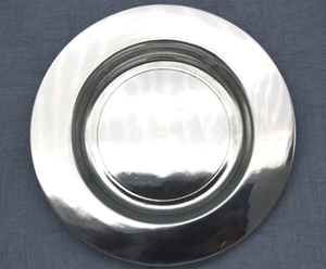 Silver Plated Charger Serving <b>Plate</b> Excellent Quality Weddings Banquets Fine Dining Events Elegant Fancy <b>Snacks</b> Compatible - Product Image 3