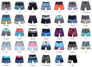 Shorts de Playa para Hombre con Estampado de Camuflaje, Cintura Media, Bolsillo Trasero, Estilo Japonés Juvenil, Shorts de Baño Lisos Teñidos, Oferta 18 - Product Image 6
