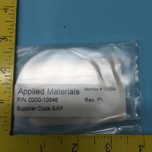 AMAT 0200-10346 WINDOW SAPPHIRE, GDP, SEE THRU - Equipo y piezas de semiconductores de confianza de Trusted Global Legacy - Product Image 3