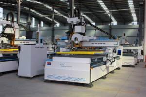 Atc Nesting Cnc Router Machine avec Scie 9kw Spindle <span class=keywords><strong>Liner</strong></span> Nesting 1330 Auto Tools Changing Wood Router Machine JINAN M-SHINE - Product Image 2